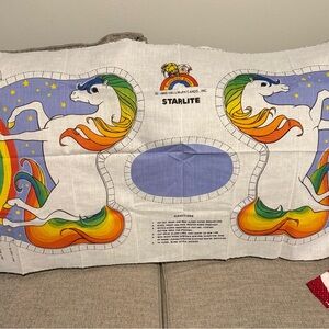 Vintage Cut n Sew RAINBOW BRIGHT & STARLITE  Pony - 1983
